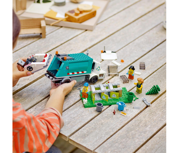 LEGO City 60386 Ciężarówka recyklingowa - 1091243 - zdjęcie 5